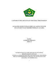 Melaksanakan kegiatan manajemen perpajakan dan administrasi pembukuan proyek dengan memperhatikan ketentuan perundangan yang berlaku, serta ketentuan lainnya, agar informasi keuangan yang. Contoh Laporan Akhir Pelaksanaan Proyek Perubahan Untuk Seminar Kedua Doc