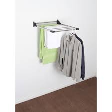 Do the socks keep slipping off. Tele Fix 14 Ft 5 Bars White Metal Wall Mount Flat Folding Clothes Drying Rack Household Supplies Cleaning Patterer Laundry Supplies
