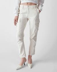 Black And White Cargo Pants Womens Cargo Pant Off White With Images Cargo Pants Women White Cargo Pants Black Cargo Pants