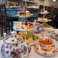This Beautiful Afternoon Tea Looks Like It Could Be Served Up In A Traditional Tea Room Somewhere In England But Yo Afternoon Tea Tea Room Finger Sandwiches