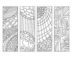 Zendoodle Coloring Page Bookmarks Diy Bookmarks Printable Colouring For Adults Kids Abstract Pr Coloring Bookmarks Abstract Coloring Pages Coloring Pages