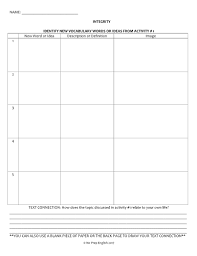 Integrity Positive Choices Casel Sel Ela Lesson Positivity Integrity