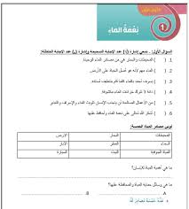 التربية الإسلامية أوراق عمل نعمة الماء سورة الزلزلة الرسول صلى الله عليه وسلم يحب جيرانه سورة القارعة للصف الثالث ملفاتي