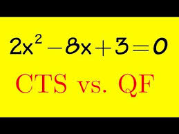 Completing The Square Vs Quadratic Formula Which One Wins Youtube Quadratic Formula Quadratics Completing The Square