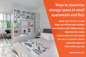Some types also extend, allowing multiple people to use a seemingly small table. How To Maximize Storage Space In Small Apartments And Flats