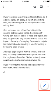 Google docs has structured templates for blog posts, project proposals, meeting notes, and more. How To Add A Page On Google Docs On Desktop Or Mobile