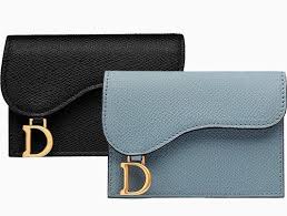 An architectural piece, it is the symbol of couture elegance and refinement. Dior Saddle Card Holder Bragmybag