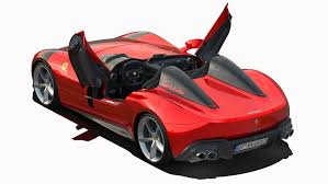 Ferrari offered a duo of monza bodystyles: Ferrari Monza Sp2 3d Model On Behance