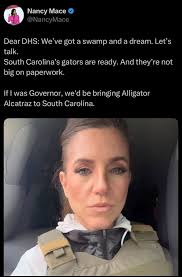 Imagine trying so hard to be Kristi Noem that you put