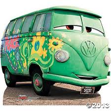 Fillmore Vw Bus Stand Up Fillmore Cars Disney Cars Cars Movie