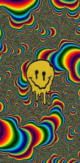 Trippy aesthetic wallpaper smiley face. Trippy Rainbow Wallpaper By Ninjapickles49 F9 Free On Zedge