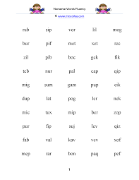 Could you please hand me the mercury. Nonsense Words Fluency Teaching Resources