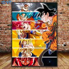 You can make this wallpaper for your desktop computer backgrounds, mac wallpapers, android lock screen or iphone screensavers Anime Dragon Ball Dragon Ball Super Painting Super Saiyan Goku Posters Hd Print Wall Decor For Living Room Decor Boy Gift Painting Calligraphy Aliexpress