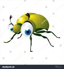 Bright Color Cool Cartoon Illustration Insect Stock Vector (Royalty Free)  482012611 | Shutterstock