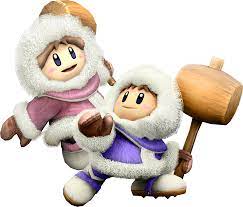 Popo And Nana Ice Climbers Ice Climber Super Smash Bros Brawl Nintendo Charac Personajes De Videojuegos Imagenes De Videojuegos Arte Conceptual Disney