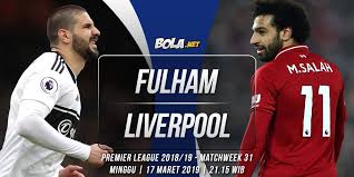 Check the preview, h2h statistics, lineup & tips for this upcoming match on 07/03/2021! Prediksi Fulham Vs Liverpool 17 Maret 2019 Bola Net