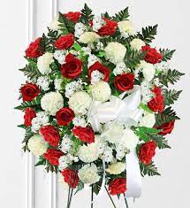 We did not find results for: Red White Sympathy Spray Avas Flowers