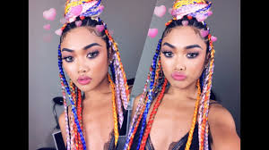 Medium layered strands — as opposed to short, wispy layers in the original 70s style cut — will keep it current, as will cute bangs and some fresh highlights. Let S Talk Can Asians Get Box Braids Rant Included Feat Riiottt Cakeupchristen Youtube