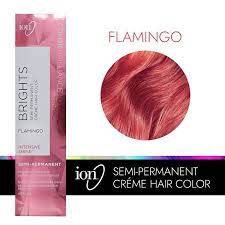 Ion Color Brilliance Semi Permanent Neon Brights Hair Color Flamingo