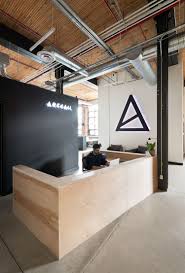 Office For Visual Effects Studio Combines Industrial Style With Creative Spaces In 2020 Office Entrance Loft Interiors Industrial Office