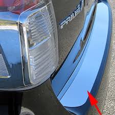 Toyota prius v replacement bumper cover information. Toyota Prius V Chrome Rear Bumper Trim 2012 2013 2014 2015 2016 2017 Shopsar Com