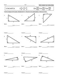 1 skills practice triangle trigonometry worksheet grade lesson planet trig answers. Trig Find Sides And Angles Worksheets Teaching Resources Tpt