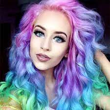 So, let's go over a few unnatural hair color ideas and considerations to help you decide exactly which color is the best one for you. 20 Crazy Rainbow Hair Extensions Hair Color Ideas 2021