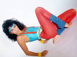 Vintage 80s workout leotard / 1980s vintage sporty gym suit / 1980s bodysuit aerobics / black neon suit / one piece / 1980s medium large. 80s Fitness Stars Where Did They End Up
