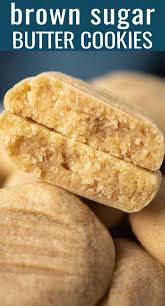 Buttery Cookies Made With Brown Sugar Unbelievably Simple Soft And Chewy These Tende Butter Cookies Easy Sugar Cookie Recipe No Butter Butter Cookies Recipe