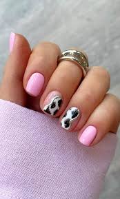 We did not find results for: 29 Summer Aesthetic Nails Designs 2021 Short Pink Cow Print Nail Art