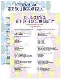 Baby Shower Games Coed Baby Shower Baby Shower Quiz Baby Shower Fun