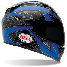Bell Vortex Flack Blue Helmet Street Bike Helmets Helmet Racing Helmets