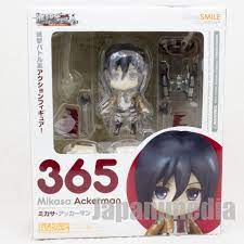 Attack On Titan Mikasa Ackerman Figure Nendoroid Good Smile Company Japan Anime Attack On Titan Good Smile Mikasa