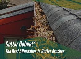 Clogged gutters & gutter overflow. Gutter Helmet The Best Alternative To Gutter Brushes