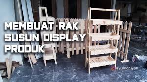 Cara Membuat Rak Susun Display Produk Dari Kayu Bekas Pallet Youtube