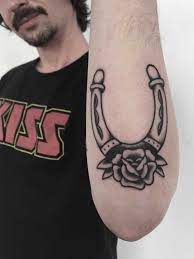 However, there are more meanings behind the horseshoe tattoo then just good luck. Horseshoe And Rose Tattoo On The Forearm Tattoogrid Net