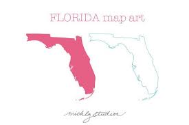 Png Vector Florida Map Digital Clip Art State Country Etsy Map Of Florida Map Art Map Sketch