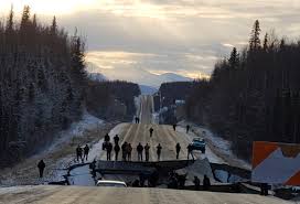 Alaska Earthquake Incredible Images Of Where The Ground Ripped In Half The Washington Post