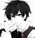 Hoodie Anime Boy With Black Hair