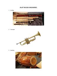 Sedangkan brasswind bersifat directional suara yang dihasilkan hampir sepenuhnya keluar dari corong depan alat musik yang mengakibatkan suara cukup sulit untuk direkam. Alat Musik Ansambel Ok