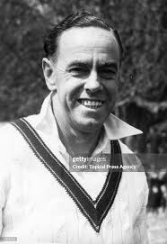 Ian Johnson, captain of the Australian cricket team. News Photo