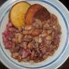 Mama used ham hocks in her pinto beans, i'm sure because ham hocks were cheap and money was tight when i was a kid. 1