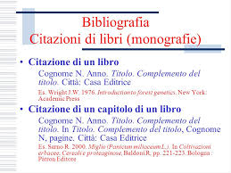 Come Si Scrive La Bibliografia Di Un Libro