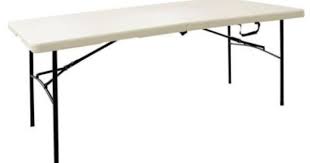 Hdx 6 Ft Earth Tan Folding Resin Table Ta3072fx03 The Home Depot Folding Table Wood Console Table Table