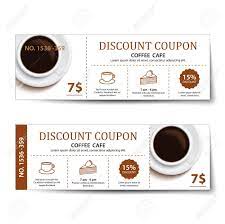 June 10 at 8:00 am ·. Coffee Coupon Discount Template Design Royalty Free Cliparts Vectors And Stock Illustration Image 40651706