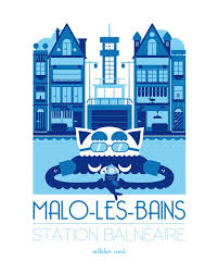 Mikko Umi Travel Posters Northen France Affiche De Voyage Peinture Murale Affiche Vintage