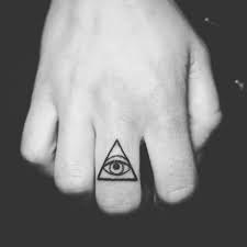 Unique Finger Tattoo Unusual Finger Tattoo Stylish Finger Tattoo Small Finger Tattoo Cute Finger Tattoo Third Eye Tattoos Stylish Tattoo Triangle Tattoos