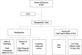 Professional Sports Team Organizational Chart Www