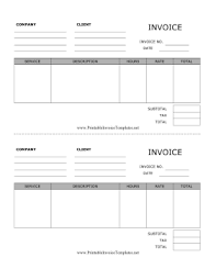 If no, explain on reverse side why no receipt was obtained. Half Page Invoice Template