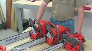 In a nutshell, here's how to measure your chainsaw bar length: How To Measure A Chainsaw Chain Youtube